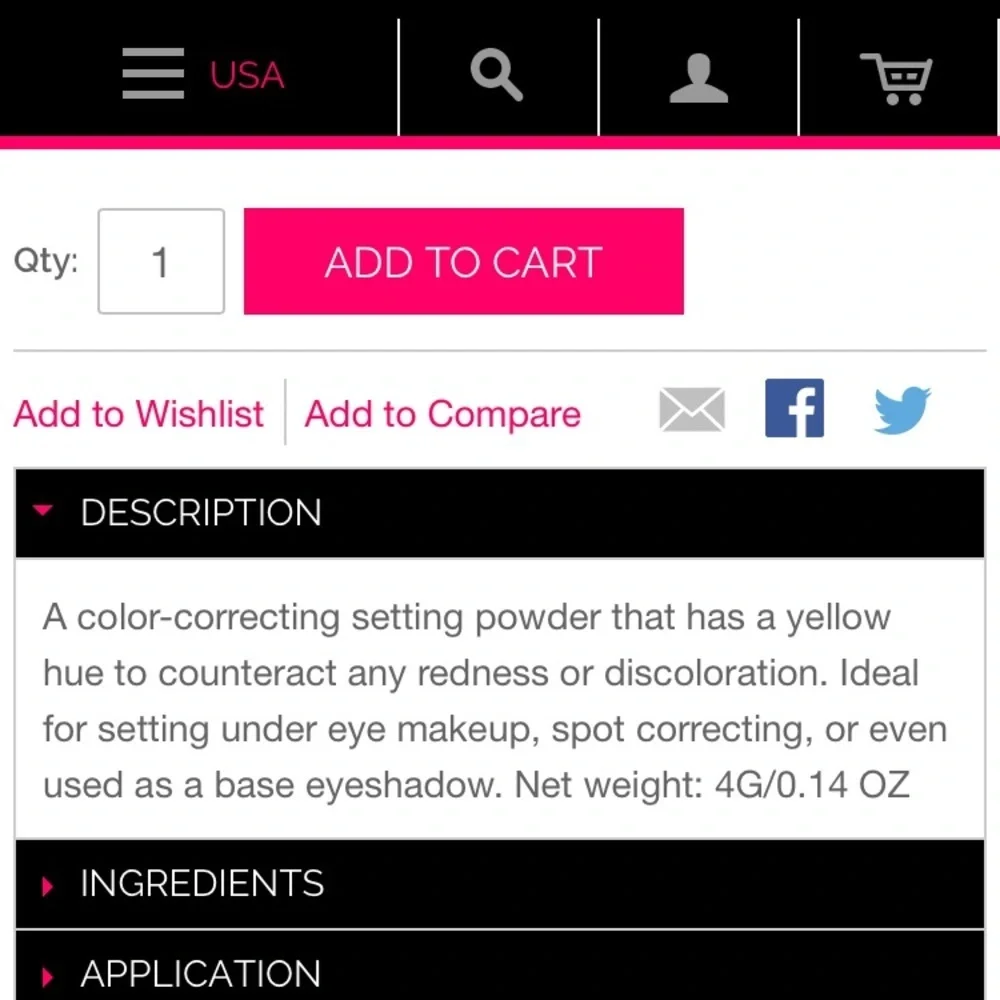 Banana setting powder